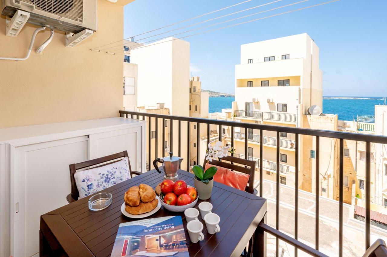 Sea Bliss Apartments With Terrace Just Off Seafront In St Paul'S Bay - By Getawaysmalta St. Paul's Bay Bagian luar foto